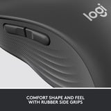Logitech Signature M650 Large Full-Size Draadloze Muis Grafiet
