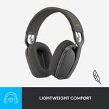 Logitech Zone Vibe 100 over-ear headset Zwart