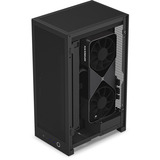 NZXT H2 Flow mini tower behuizing Zwart | 2x USB-A | 1x USB-C | Tempered Glass