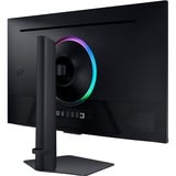 Samsung Odyssey G7 G70D 27" 4K UHD gaming monitor Zwart, 2x HMDI, DisplayPort, 2x USB-A, USB-B, RJ-45, 144 Hz