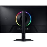 Samsung Odyssey G7 G70D 27" 4K UHD gaming monitor Zwart, 2x HMDI, DisplayPort, 2x USB-A, USB-B, RJ-45, 144 Hz