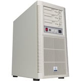 SilverStone FLP02 midi tower behuizing Beige | 2x USB-A | 1x USB-C