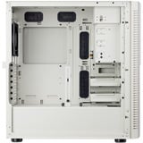 SilverStone FLP02 midi tower behuizing Beige | 2x USB-A | 1x USB-C