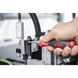 Wiha Schroevendraaier met wisselschachtenset SYSTEM 6 Zwart/rood, 9-delig, incl. oprolbare zak