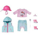 ZAPF Creation BABY born Deluxe Paardrij-outfit 43 cm poppen accessoires