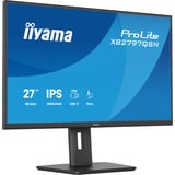 iiyama ProLite XB2797QSN-B1 27" monitor Zwart, 75 Hz, HDMI, DisplayPort, USB-C, LAN, Audio