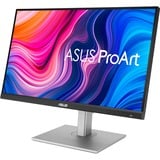 ASUS ProArt PA279CV 27" 4K UHD monitor Zwart/zilver, 2x HDMI, DisplayPort, 4x USB-A 3.2 (5 Gbit/s), USB-C