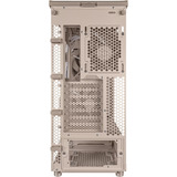 ASUS ProArt PA401 Wood Edition - Mesh Panel midi tower behuizing Beige | 2x USB-A | 1x USB-C | Window