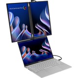 ASUS ZenScreen Duo OLED MQ149CD 21" monitor Zilver, 1x Mini HDMI, 2x USB-C