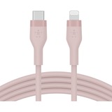 Belkin BOOSTCHARGE Flex USB-C-kabel met Lightning-connector Roze, 1 m