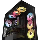 Corsair 3500X RS-R ARGB midi tower behuizing Zwart | 2x USB-A | 1x USB-C | RGB | Tempered Glass