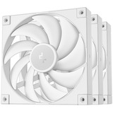 DeepCool FD14 case fan Wit, 3 stuks, 4-pins PWM fan-connector