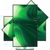 Dell Pro Plus P2425D 23.8" monitor Zwart/zilver, HDMI, DisplayPort, 2x USB-A, USB-B