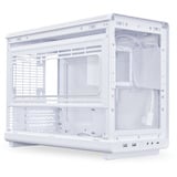 Lian Li A3-mATX White (Wood Edition) midi tower behuizing Wit/houtkleur | 2x USB-A | 1x USB-C