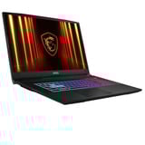 MSI Katana 17 HX (B14WGK-265BE) 17.3"  gaming laptop Zwart | Core i7-14650HX | RTX 5070 | 16 GB | 1 TB SSD | 144 Hz