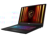 MSI Katana 17 HX (B14WGK-265BE) 17.3"  gaming laptop Zwart | Core i7-14650HX | RTX 5070 | 16 GB | 1 TB SSD | 144 Hz