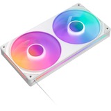 NZXT F240 RGB CORE case fans Wit, 2 stuks, 240 x 120 x 26 mm