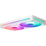 NZXT F240 RGB CORE case fans Wit, 2 stuks, 240 x 120 x 26 mm