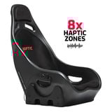 Next Level Racing ES1 Haptic Feedback Simracingstoel racestoel Zwart