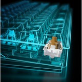Sharkoon SKILLER SGK50 S4 RGB mechanisch gaming toetsenbord Zwart, BE lay-out (AZERTY), Kailh Brown, 60%, Hot-swappable