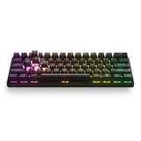 SteelSeries Apex Pro Mini Wireless RGB mechanisch gaming toetsenbord Zwart, US lay-out (QWERTY), SteelSeries OmniPoint 2.0, 60%, Double-shot PBT