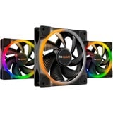 be quiet! Light Wings PWM 120 mm Triple Pack case fan Zwart, 3 stuks, 4-pins PWM fan-connector