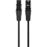 goobay XLR-aansluitkabel Zwart, 10 meter