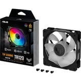 ASUS TUF Gaming TR120 ARGB Reverse case fan Zwart, 120 x 120 x 25 mm