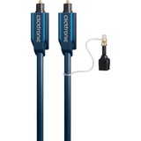 Clicktronic Optische Toslink kabel + 3,5 mm adapter 1 meter