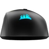 Corsair DARKSTAR WIRELESS MMO/MOBA Gaming muis Zwart, USB 2.0 | 2,4 GHz | Bluetooth | 100 - 26.000 dpi