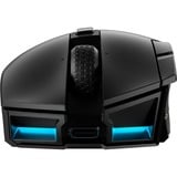 Corsair DARKSTAR WIRELESS MMO/MOBA Gaming muis Zwart, USB 2.0 | 2,4 GHz | Bluetooth | 100 - 26.000 dpi