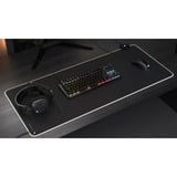 Corsair K70 CORE TKL RGB mechanisch gaming toetsenbord Zwart, BE lay-out (AZERTY), Corsair MLX Red v2, 80% (TKL), Hot-swappable