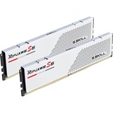 G.Skill 48 GB DDR5-6000 (2x 24 GB) Kit werkgeheugen Wit, F5-6000J3036F24GX2-RS5W, Ripjaws S5, XMP 3.0