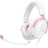 HyperX Cloud III over-ear gaming headset Wit/roze, Pc, PS5, PS4, Xbox Series X|S, Xbox One, Nintendo Switch