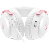 HyperX Cloud III over-ear gaming headset Wit/roze, Pc, PS5, PS4, Xbox Series X|S, Xbox One, Nintendo Switch