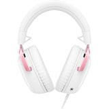 HyperX Cloud III over-ear gaming headset Wit/roze, Pc, PS5, PS4, Xbox Series X|S, Xbox One, Nintendo Switch