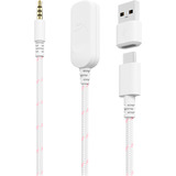 HyperX Cloud III over-ear gaming headset Wit/roze, Pc, PS5, PS4, Xbox Series X|S, Xbox One, Nintendo Switch