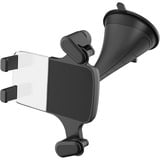Just in Case Universal Premium - Suction Cup Carmount smartphonehouder Zwart