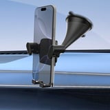Just in Case Universal Premium - Suction Cup Carmount smartphonehouder Zwart