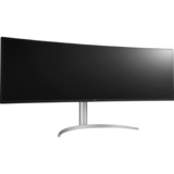 LG UltraWide 49WQ95C-W 49" Curved monitor Wit, 2x HDMI, 1x DisplayPort, 3x USB-A, 1x USB-C