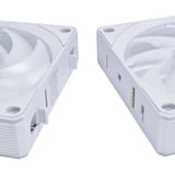 Lian Li UNI FAN CL120 Wireless RGB case fans Wit, 3 stuks, 120 x 120 x 28 mm, PWM