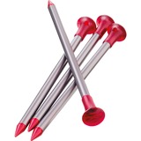 MSR MSR Carbon-Core Stake Kit (4 stakes) Haring Zilver