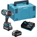 Makita Slagmoersleutel TW001GM201 Blauw/zwart, Accu en lader inbegrepen