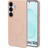 Mobiparts Samsung Galaxy S25 - Slim Line MagSafe Case telefoonhoesje Beige