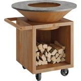OFYR Classic Storage Corten 100 PRO barbecue Ø 100 cm