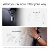 Plaud NotePin S dicteerapparaat Paars, 64 GB, Bluetooth 5.2 / BLE (Bluetooth Low Energy) / Wi-Fi