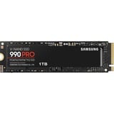 SAMSUNG 990 PRO 1 TB SSD MZ-V9P1T0BW, PCIe Gen 4.0 x4, NVMe 2.0