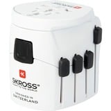 SKROSS World Adapter PRO - World reisstekker Wit