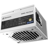 Sharkoon Rebel P20 Gen2 modulaire 850 watt voeding  Wit, 1x 12V-2x6, 3x PCIe