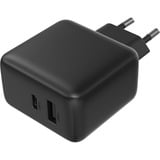 Sitecom 65W GaN Power Delivery oplader Zwart, 1x USB-C, 1x USB-A, 1,5 meter